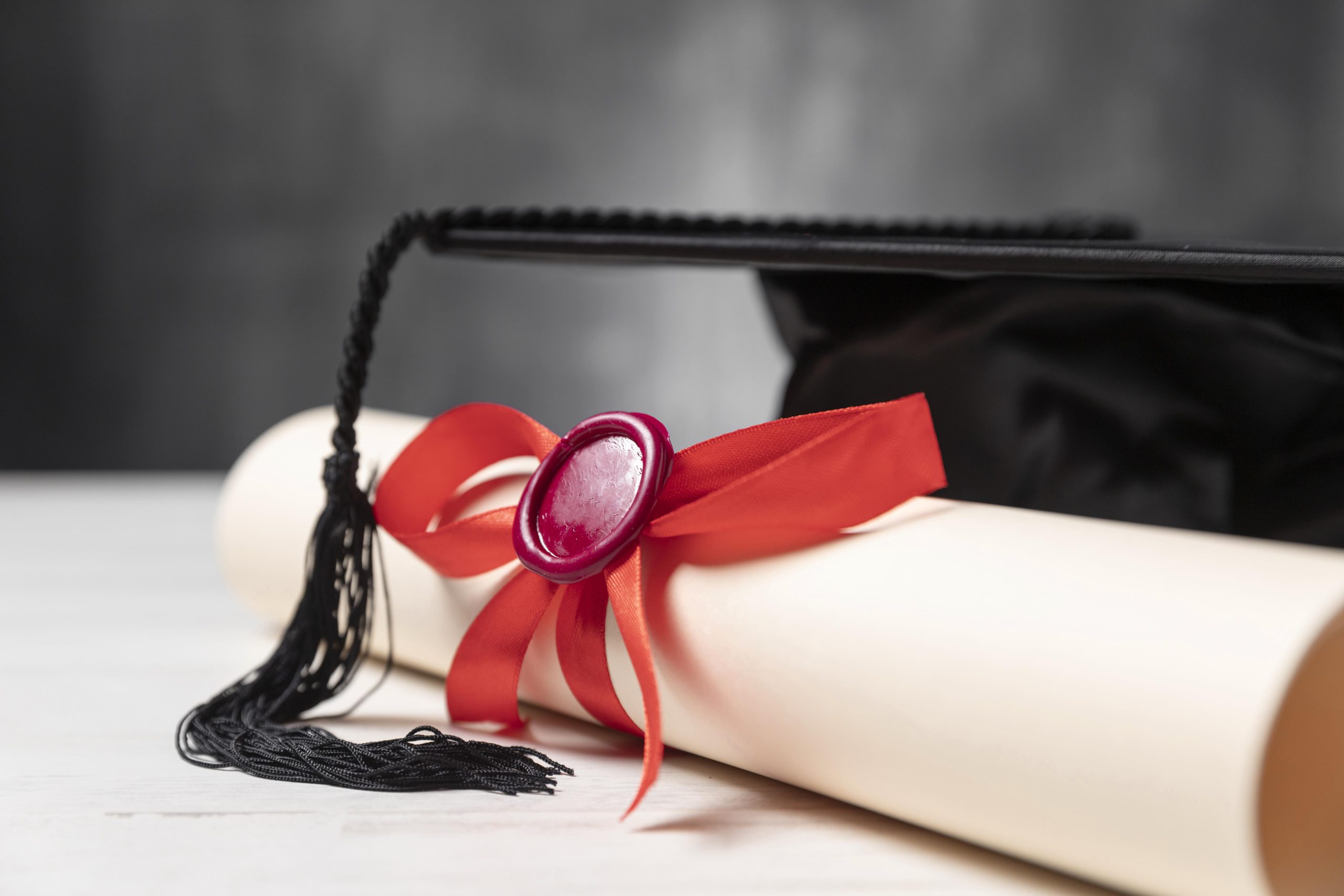 Diploma de ensino superior.